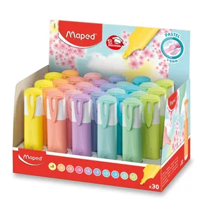 Zvýrazňovač Maped Fluo Peps Pastel stojánek, 30 ks